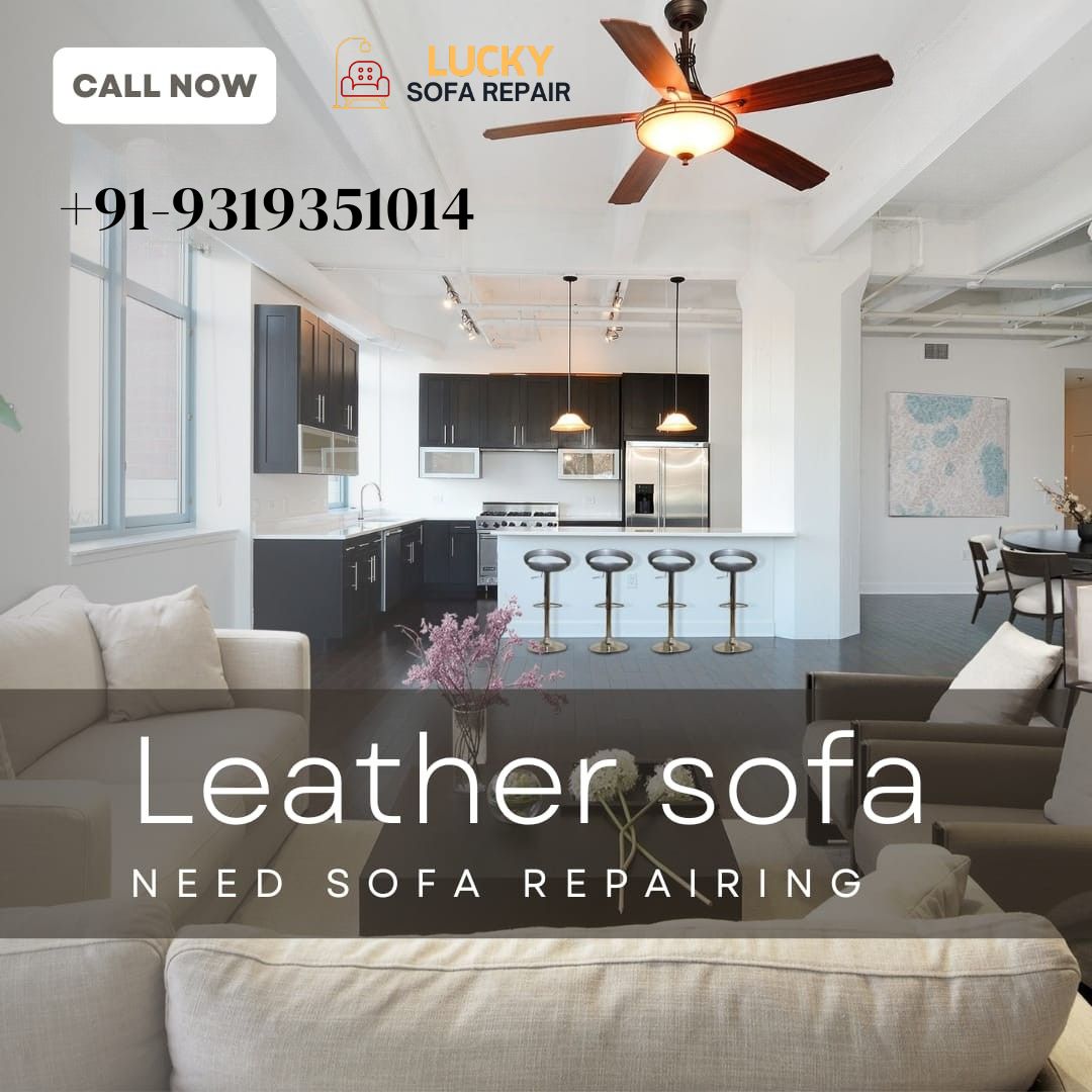 This image is describing sofa repair center in sector 75 noida